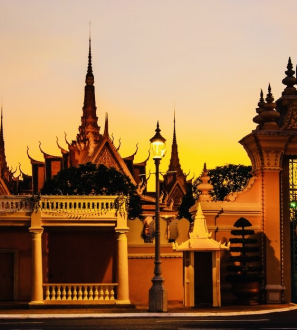 Tour Phnom Penh - Chùa Vàng Chùa Bạc, Cung Điện Hoàng Gia - Casino Naga World - Siem Reap Kỳ Quan Angkor Wat